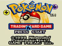 Pokemon Trading Card Game, capture d'écran